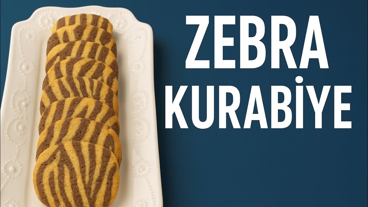 👩‍🍳 Hem Göze Hem Damağa Hitap Eden Zebra Kurabiye!#tarif #keşfetbeniöneçıkar #food #tarif 