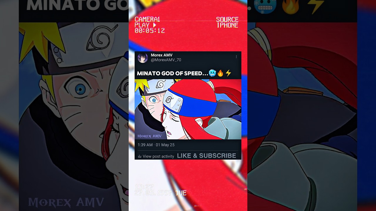MINATO GOD OF SPEED 🗿🔥⚡ 
