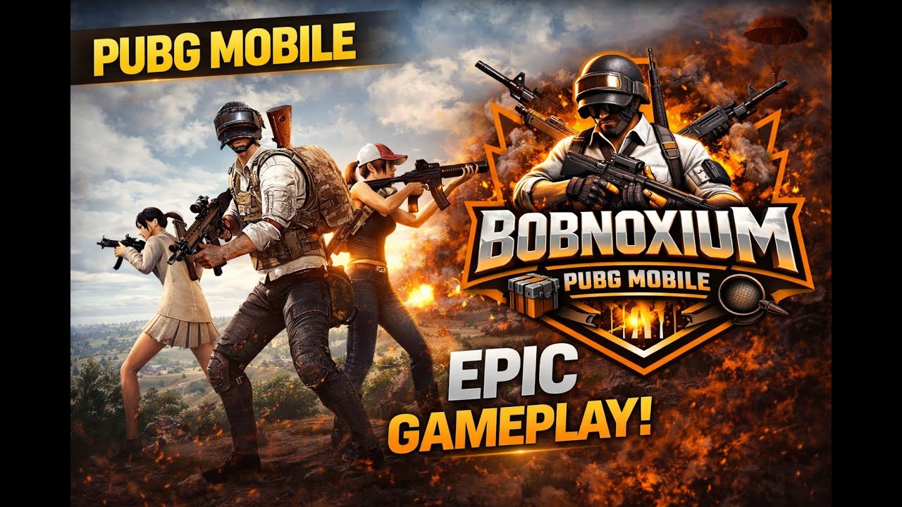 Epic PUBG Mobile Gameplay – Ranked Match | BOBNOXIUM