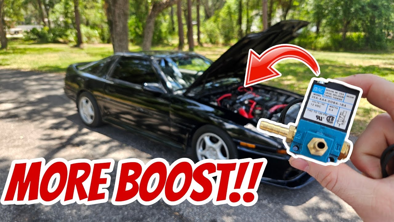Turning Up The Boost On My 7M Supra - The Right Way.