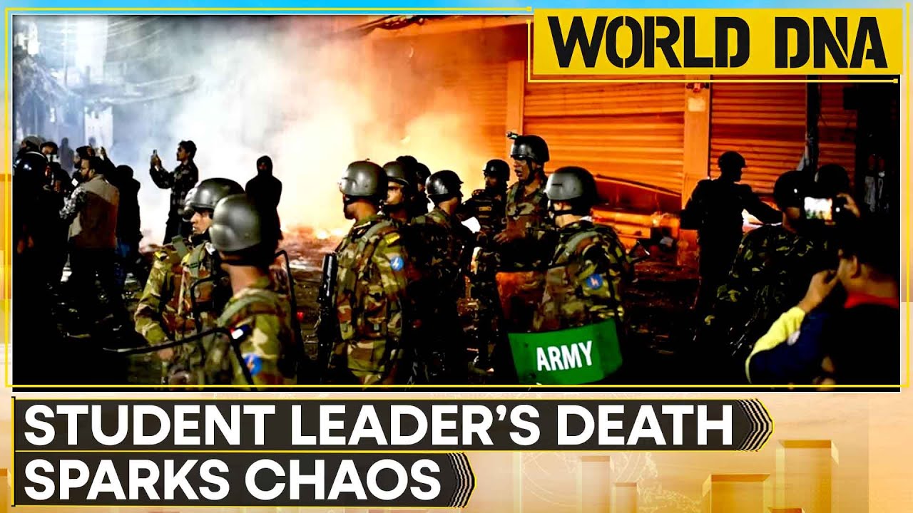 World DNA LIVE: Violence Grips Bangladesh After Student Leader Dies | WION