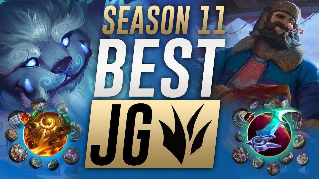 The BEST Junglers For Season 11 With MYTHIC Items! | All Ranks Tier List League of Legends