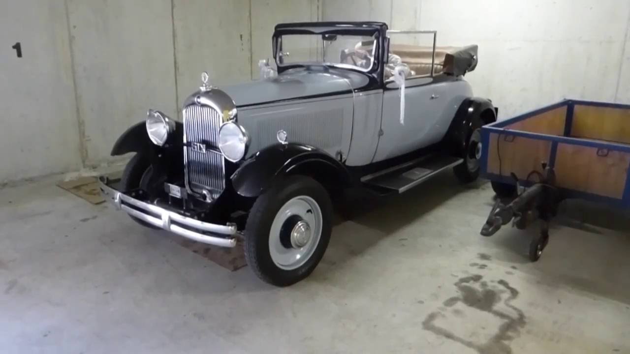 Fahrt mit einem Citroën C6 Cabriolet 4 Places 1930