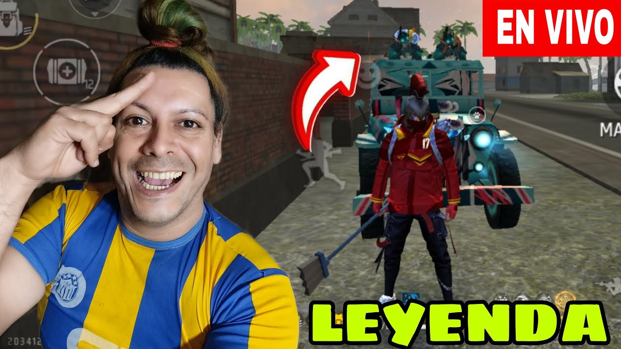 FREE FIRE EN VIVO 🔴 EL INVENTOR DEL CAMPERO 👑 LA LEYENDA QUE TE OCULTAN LOS INFLUENCERS 😱