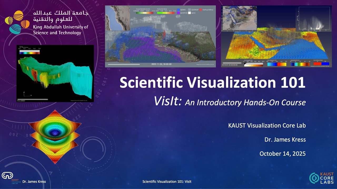 Scientific Visualization 101: VisIt ~An Introductory Hands-On Workshop