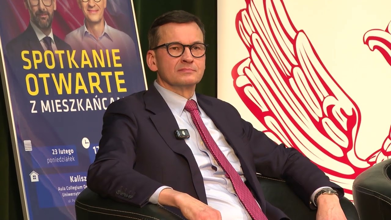 Morawiecki prezentuje plan Powered by Poland