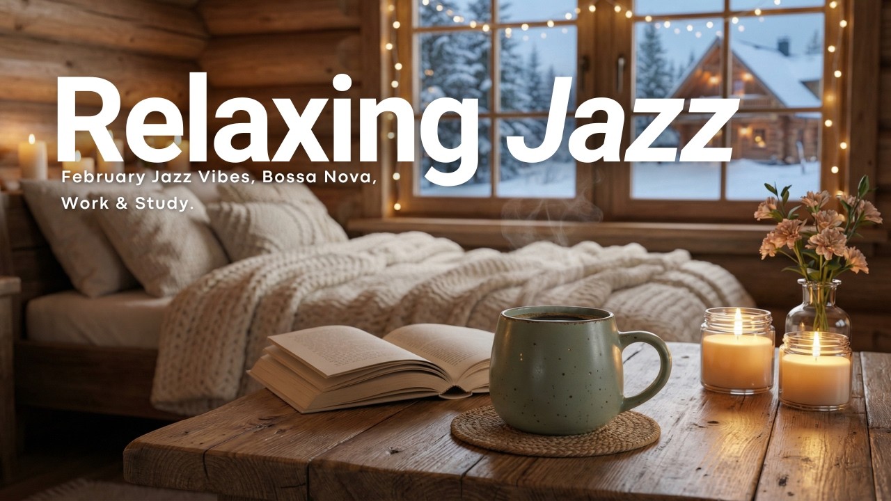 February Jazz Vibes ☕ Chill Bossa Nova for Focus & Productivity