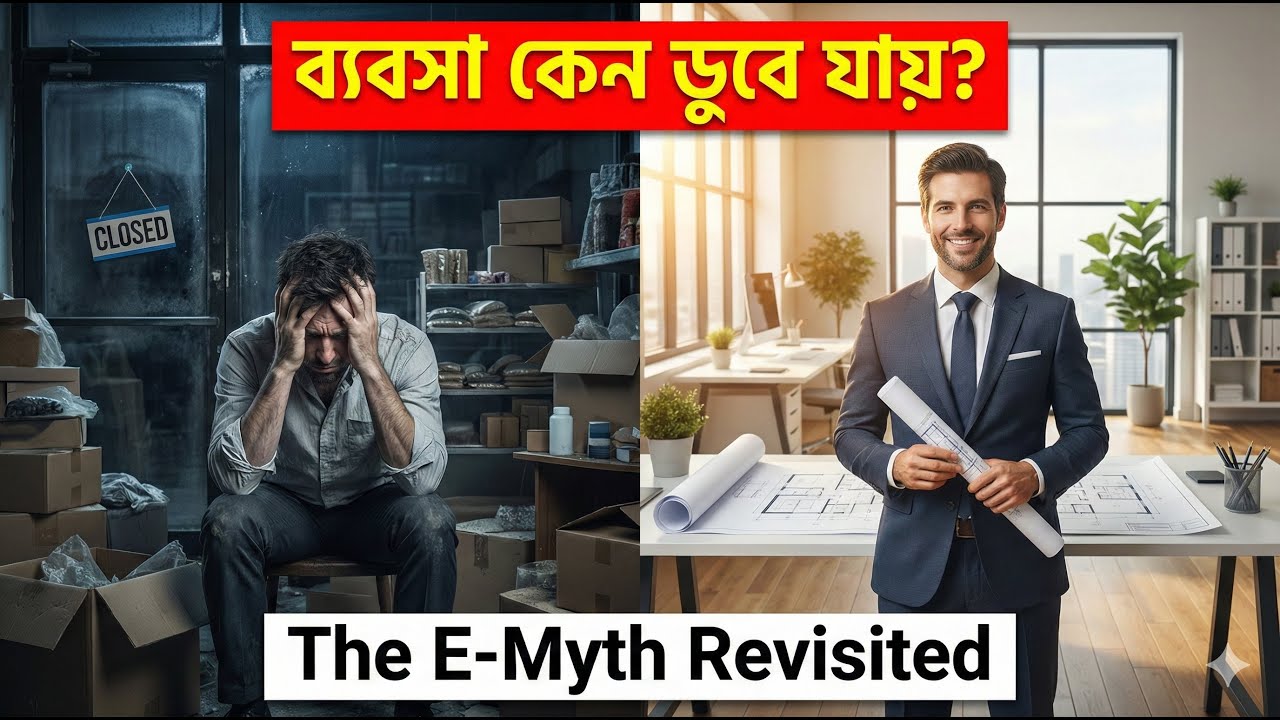 ছোট ব্যবসা কেন ব্যর্থ হয়? | The E-Myth Revisited Bangla Book Summary | Business Tips