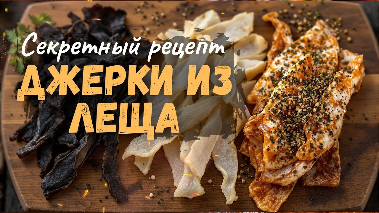 Секретная закуска из леща — домашние джерки, которые удивят всех!
