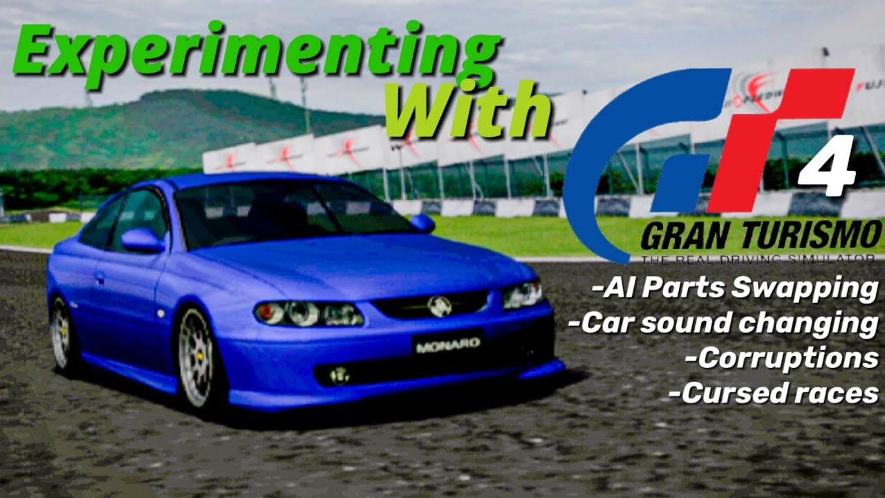 Experimenting with Gran Turismo 4: Episode 3 (Broken races/AI part swapping/Car sounds/Corruptions)