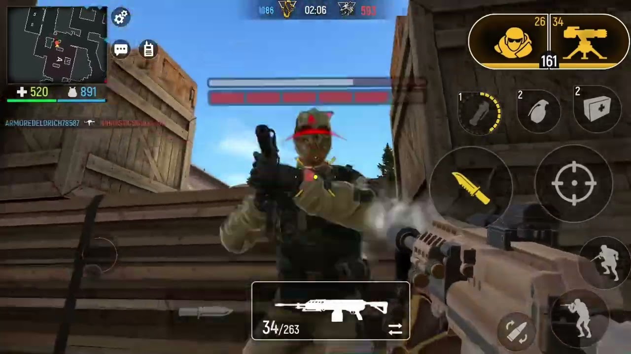 Modern Ops TDM - Using Turret and Juggernaut 💪