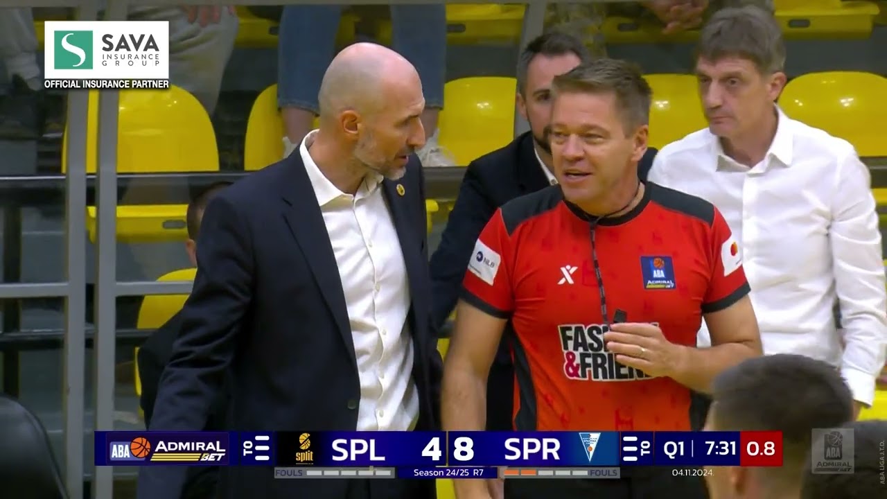 Du&scaron;an Miletić is LOCKED IN on the defensive end! (Split - Spartak Office Shoes, 4.11.2024)