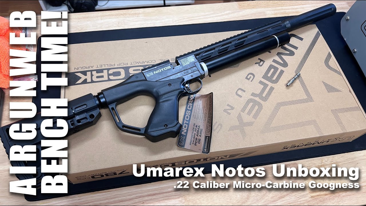 Распаковка Umarex Notos: микрокарабин во всей красе &mdash; PCP-микрокарабин 22-го калибра с редуктором