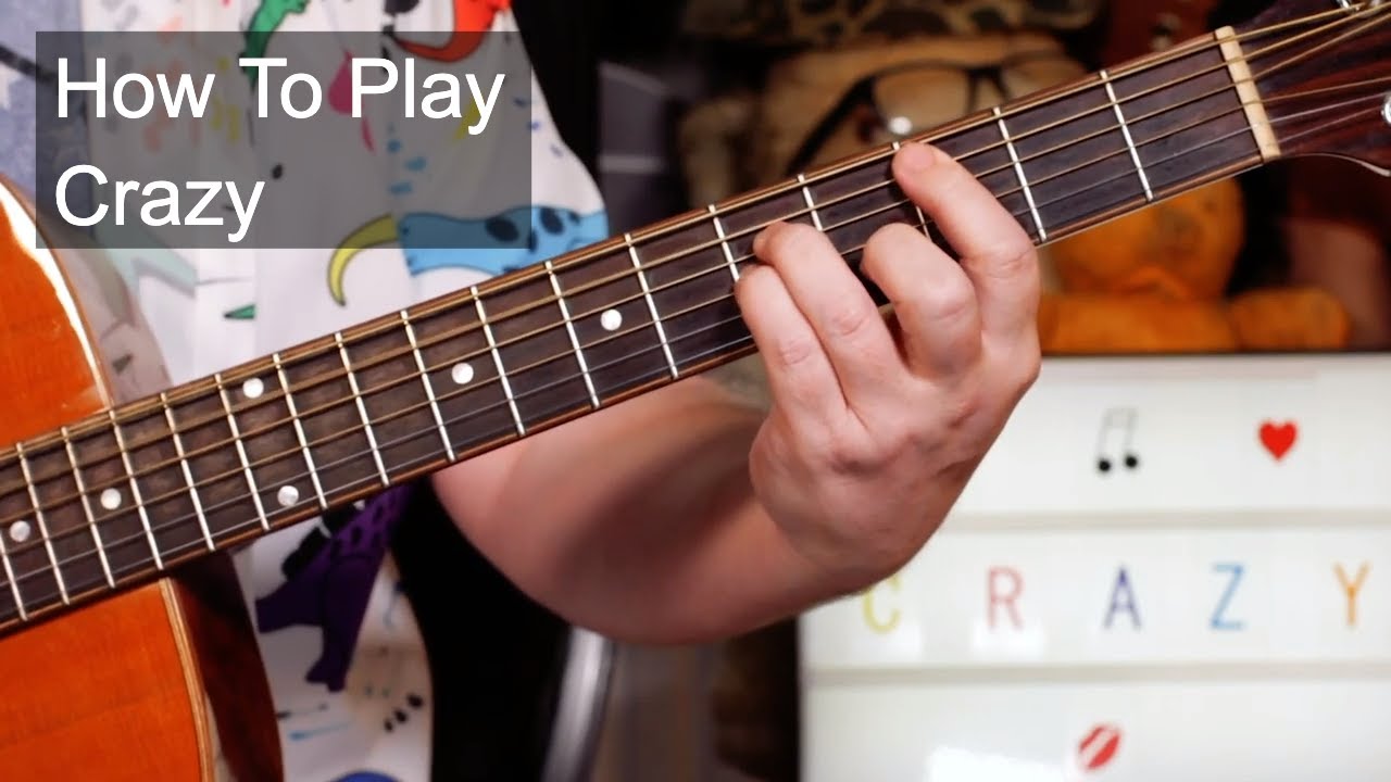 'Crazy' Gnarls Barkley Guitar Lesson