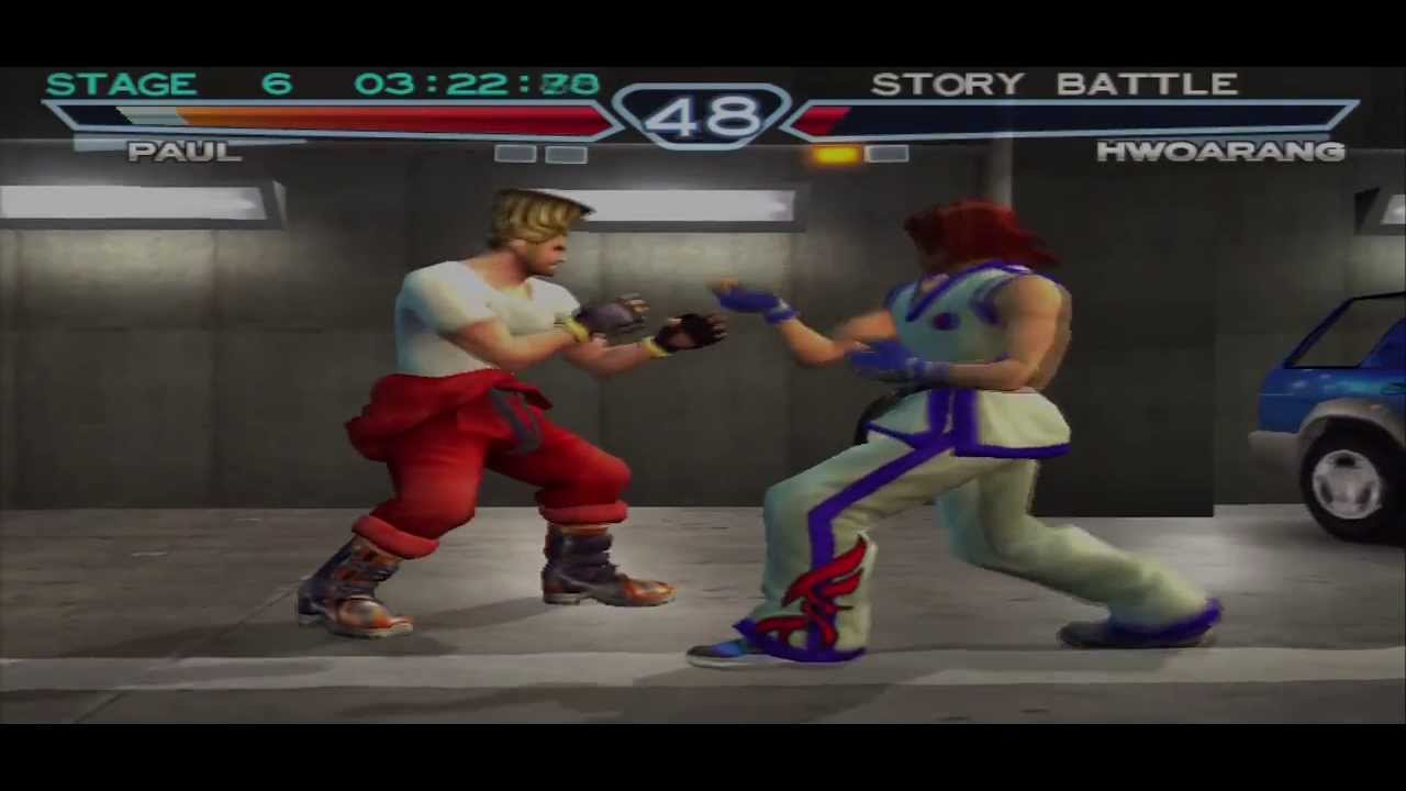 Tekken 4 (PS2) - Story Mode: Paul Playthrough