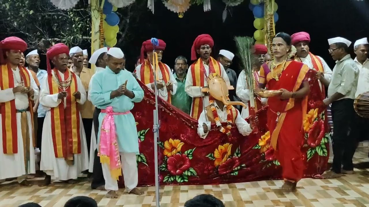 झांजगी नमन 2025 | कोकणचे खेळे | भैरी भगवती मंदिर, असोरे (रत्नागिरी)