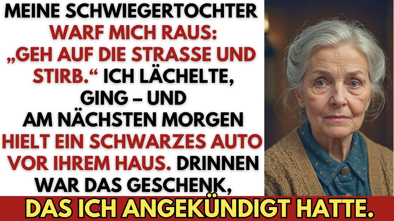 Meine Schwiegertochter sagte: „Stirb auf der Straße.“ Ich antwortete: „Morgen kommt dein Geschenk.“
