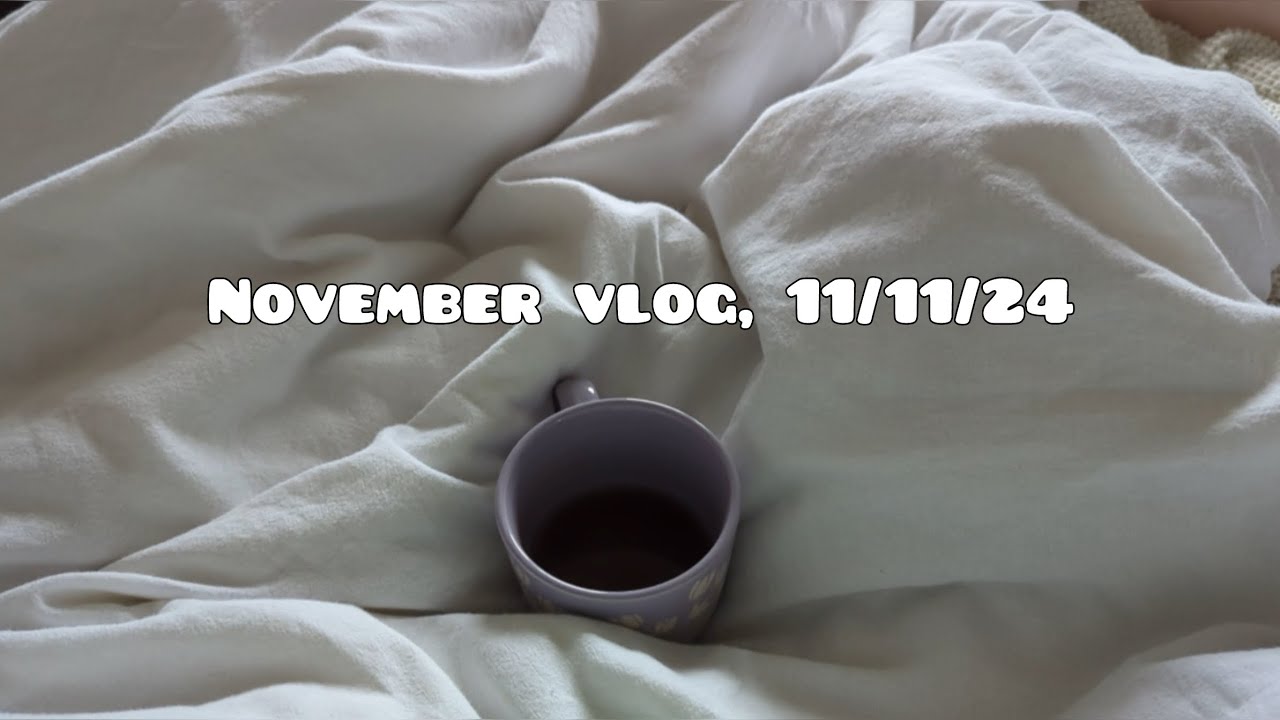 Vlog im November, 11/11/24 - Uni, Haushalt, Weihnachtsdeko ✨
