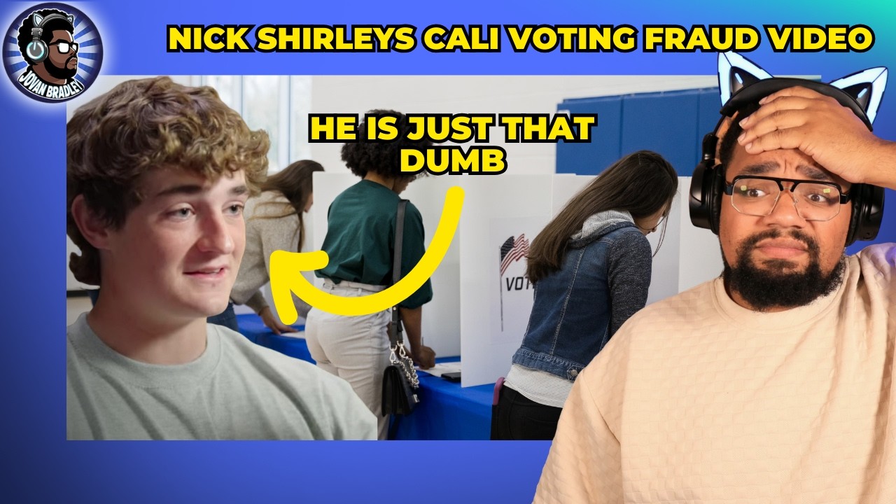 Nick Shirley is the DUMBEST Dumb Guy in Dumbville || JOVAN REACTS