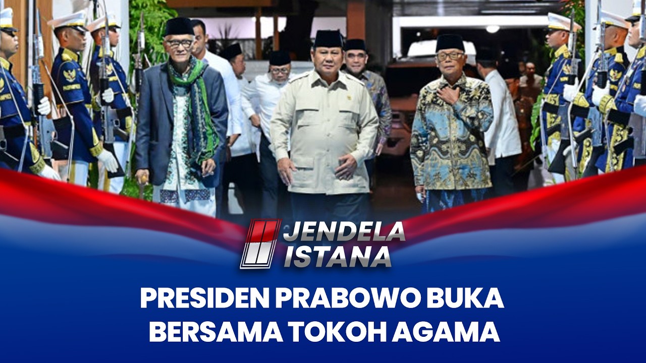 Presiden Prabowo Buka Bersama Tokoh Agama | JENDELA ISTANA