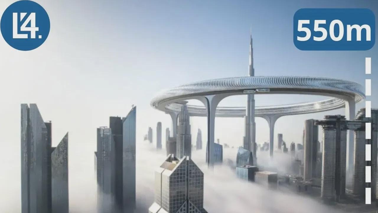 DUBAI CIRCLE: Gigantyczny pierścień-wieżowiec wokół Burdż Chalifa