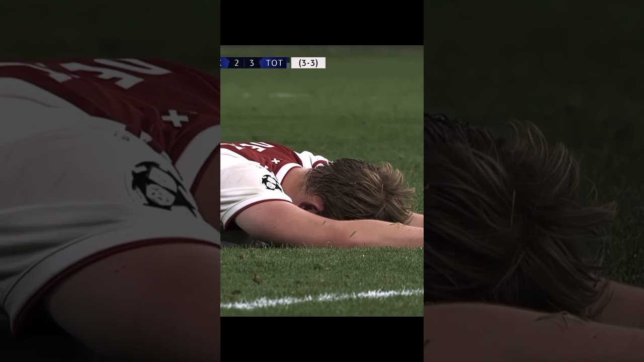 Football sad 😞 moments    #ajax #totenham