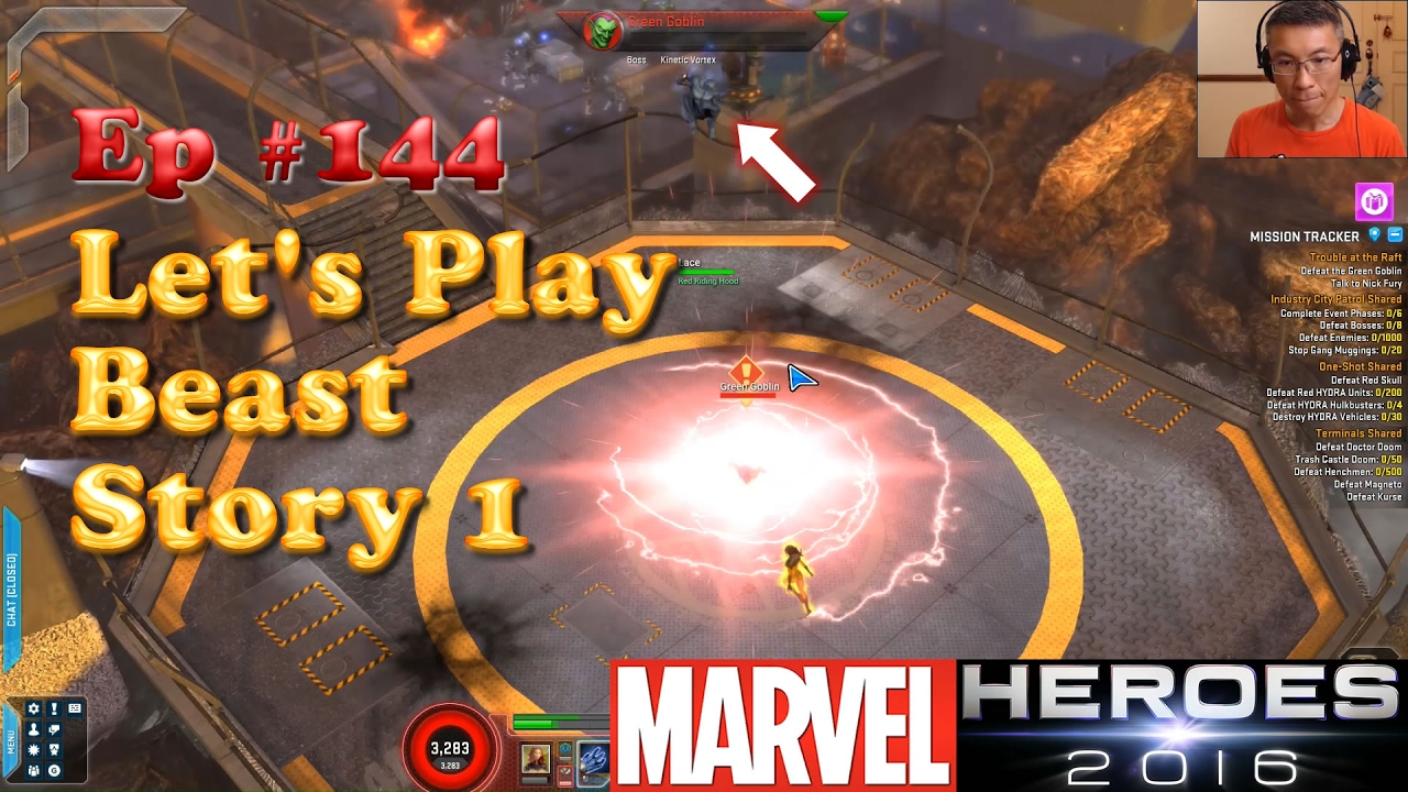 [Marvel Heroes] Let's Play Beast: Story 1