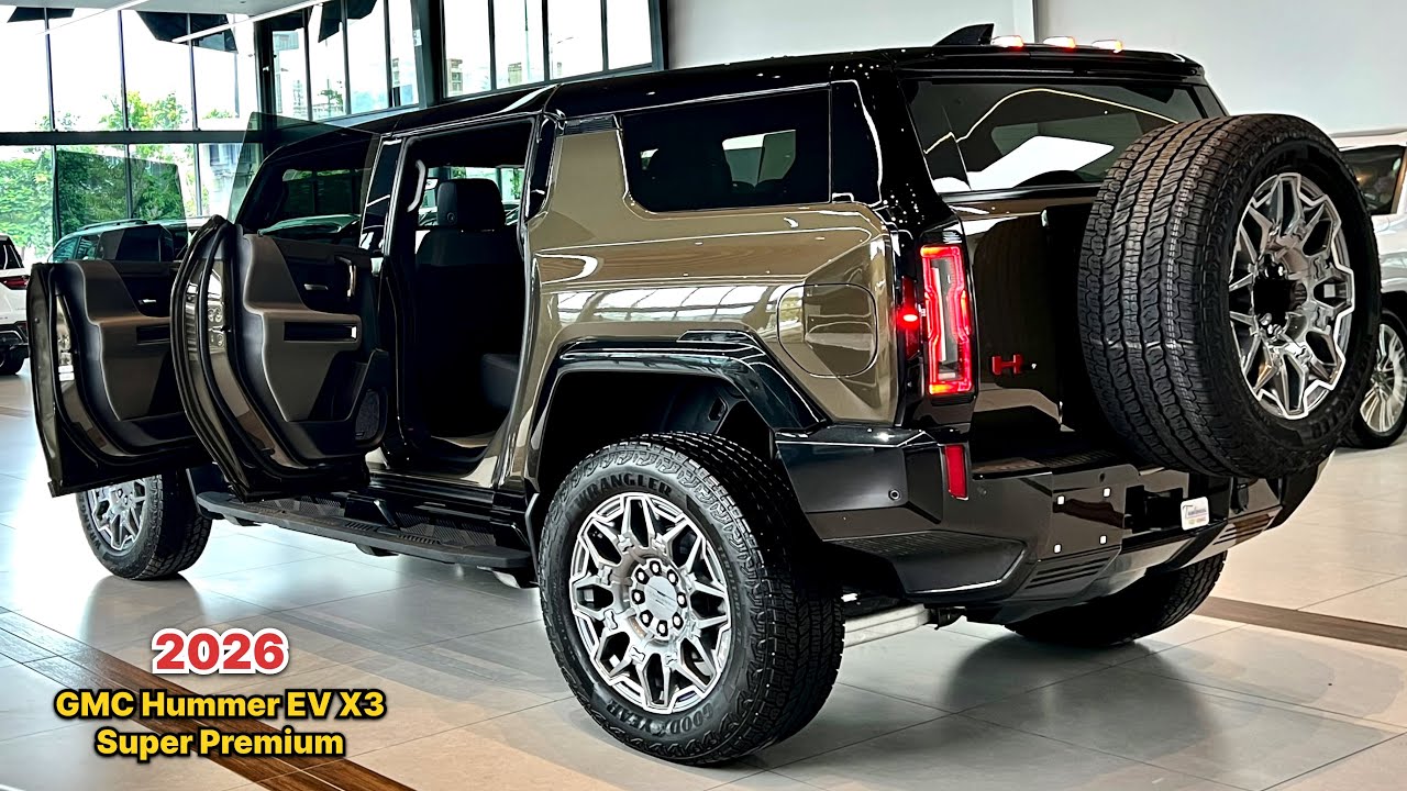 Совершенно новый! GMC Hummer EV X3 Super Premium — обновленный экстерьер и интерьер.