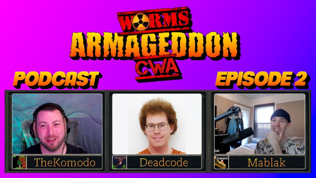 CWA Podcast | Episode 2 | Ft. Deadcode (Official Worms Armageddon Developer)