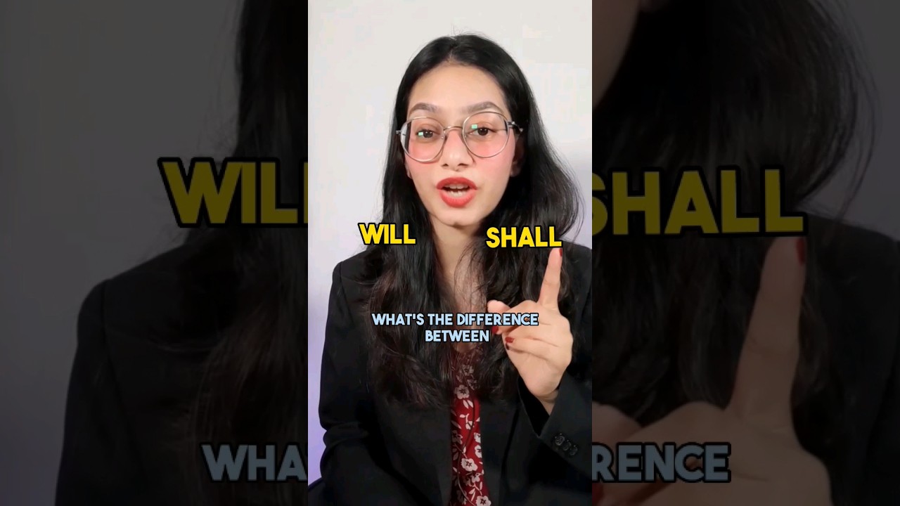 Will vs Shall #englishteacher #youtubeshorts #englishgrammar