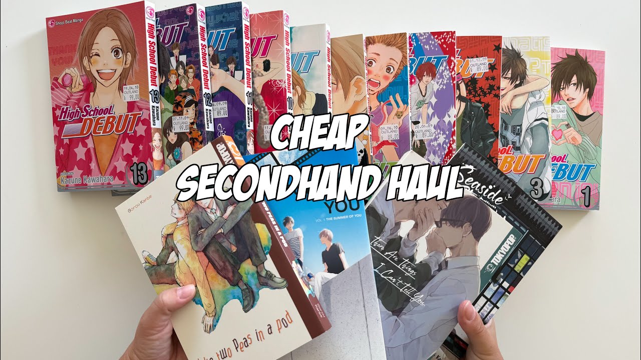 CHEAP Secondhand Manga Haul
