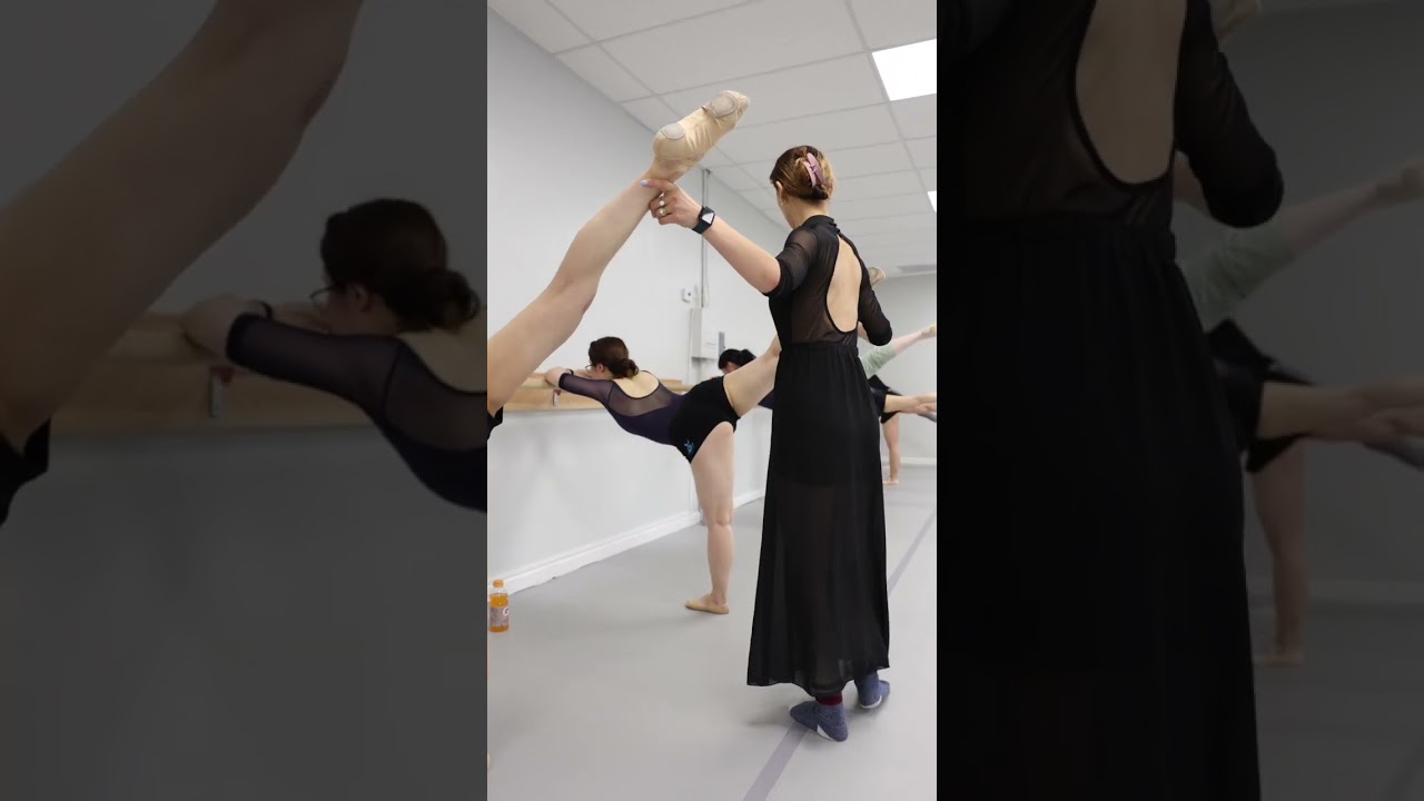A peek into our Basic Ballet Class