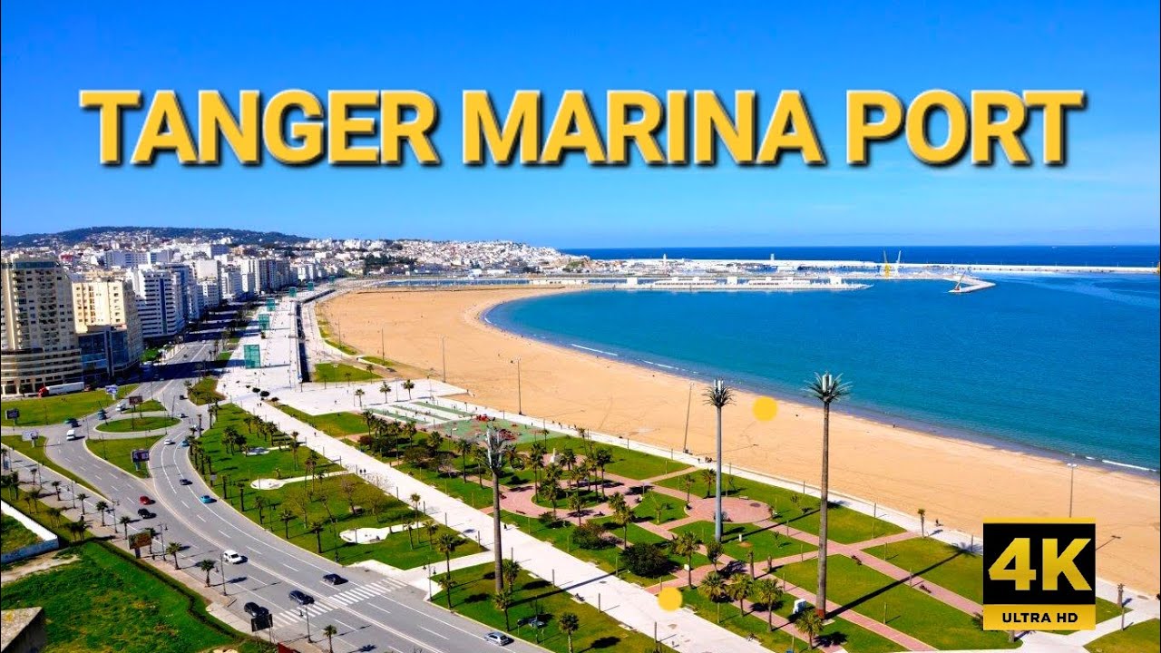 Walking through marina tanger calm music -  مارينا طنجة أحسن مارينا بالمغرب؟ موسيقى هادئة 🤔🇲🇦