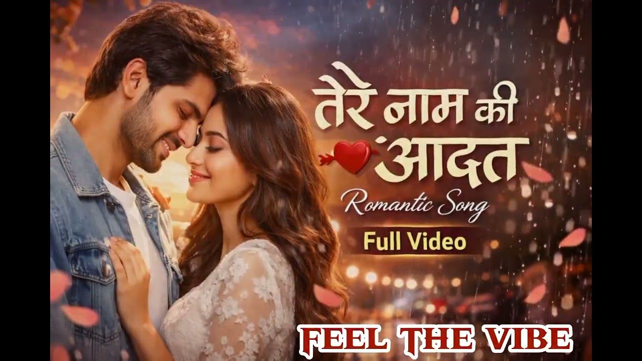 “तेरे नाम की आदत 💕 | Romantic Love Song | Feel The Vibe | Heart Touching Song”