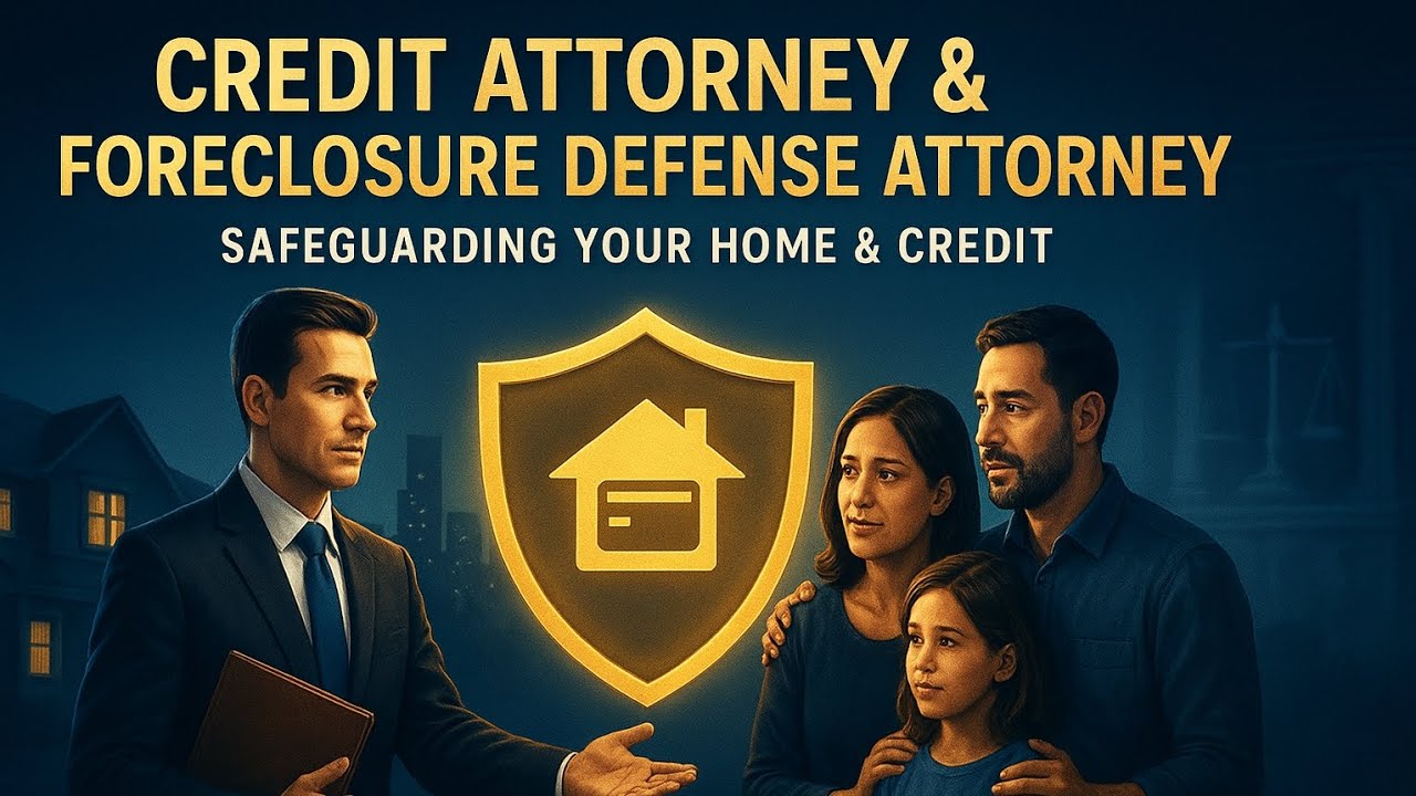Credit Attorney and Foreclosure Defense Attorney: Safeguard Your Home and Credit | SureClaim Legal 