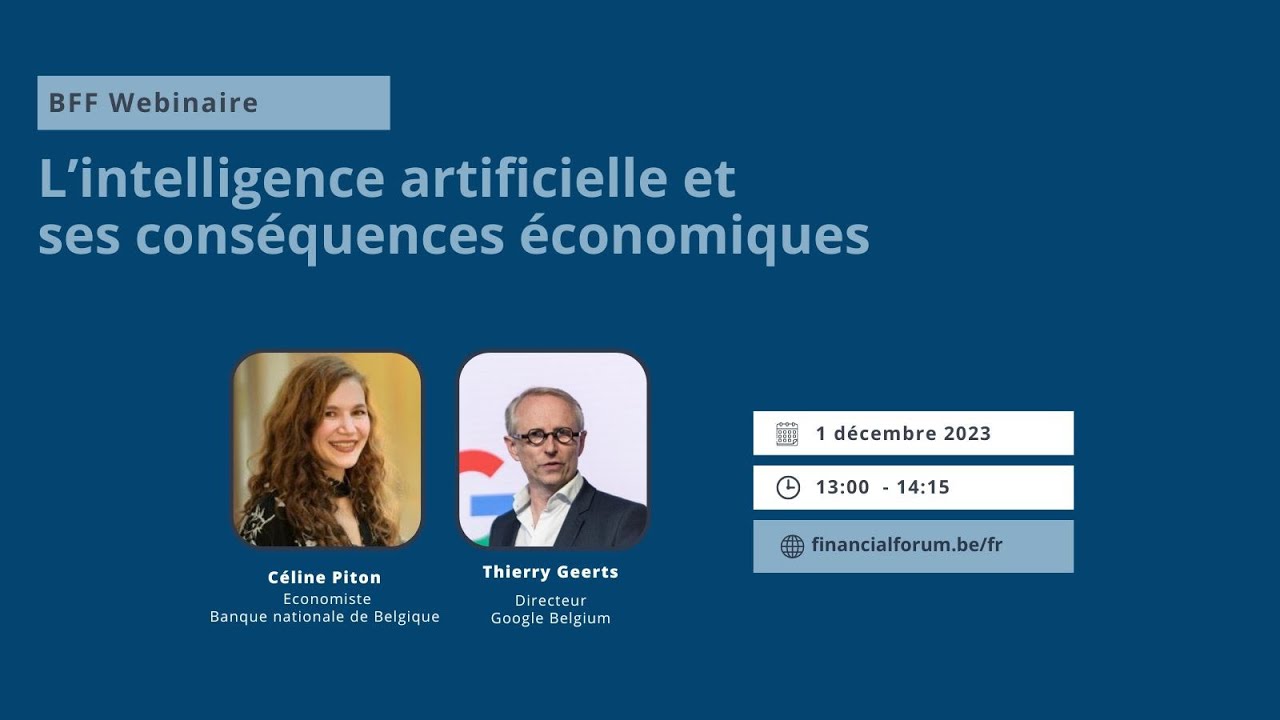 L'intelligence artificielle et ses conséquences économiques
