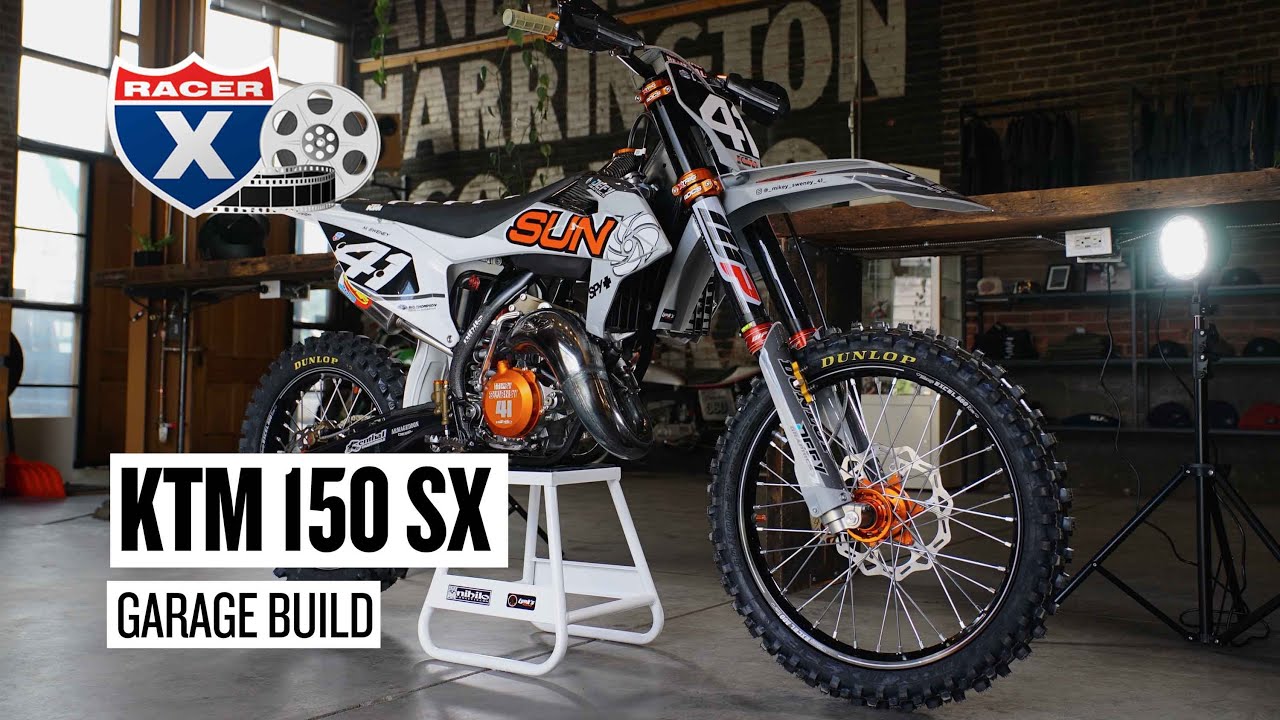 Racer X Films: 2020 KTM 150 SX Two-Stroke Motocross Garage Build