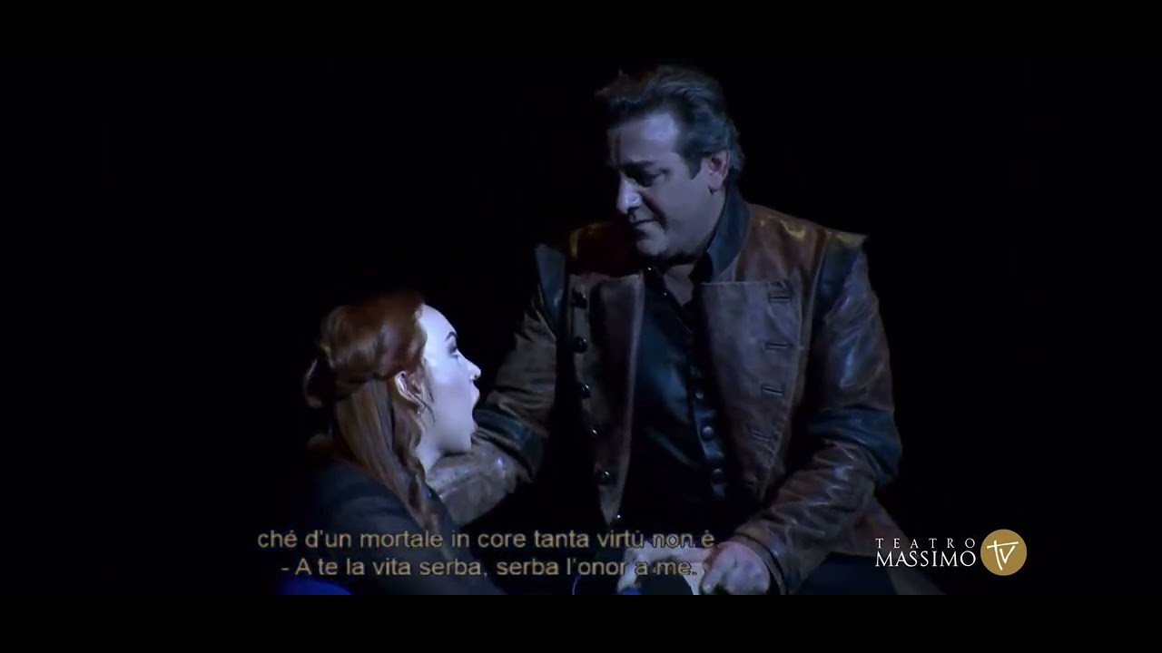Vasilisa Berzhanskaya, John Osborn. Donizetti “Roberto Devereux”, “Tutto è silenzio”, Sara- Roberto.