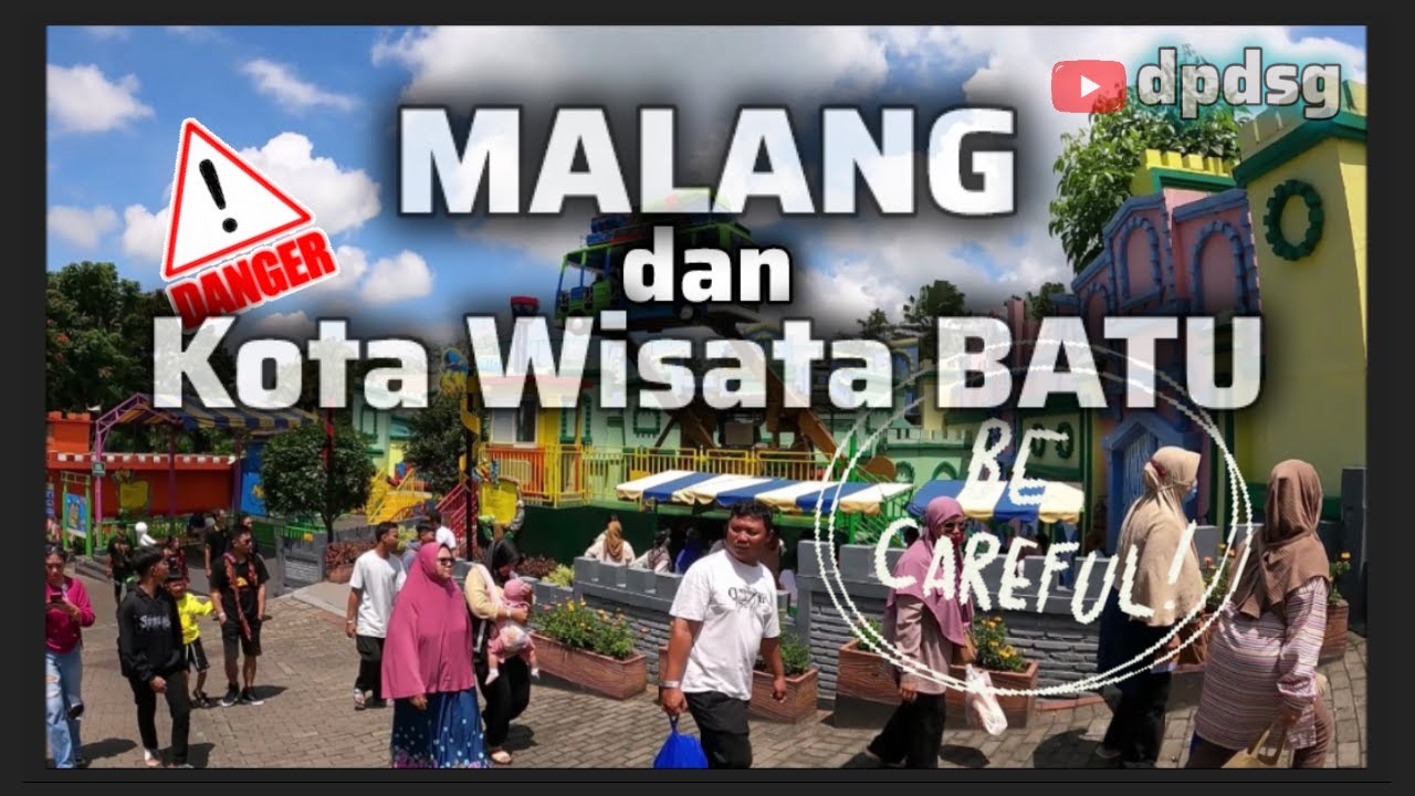 Suasana Kota MALANG dan Kota WISATA BATU Jawa Timur di Moment Liburan | JATIM PARK