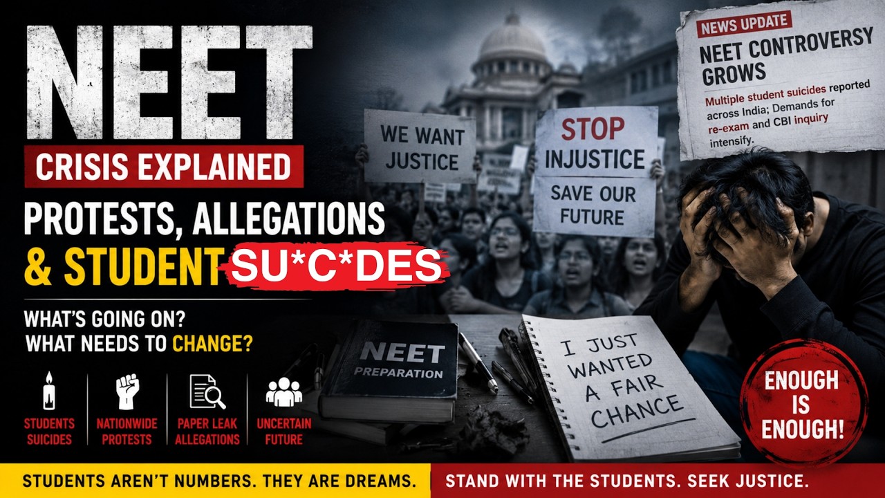 NEET-UG 2026 Cancellation: Paper Leak Scandal and CBI Probe | #neet #news