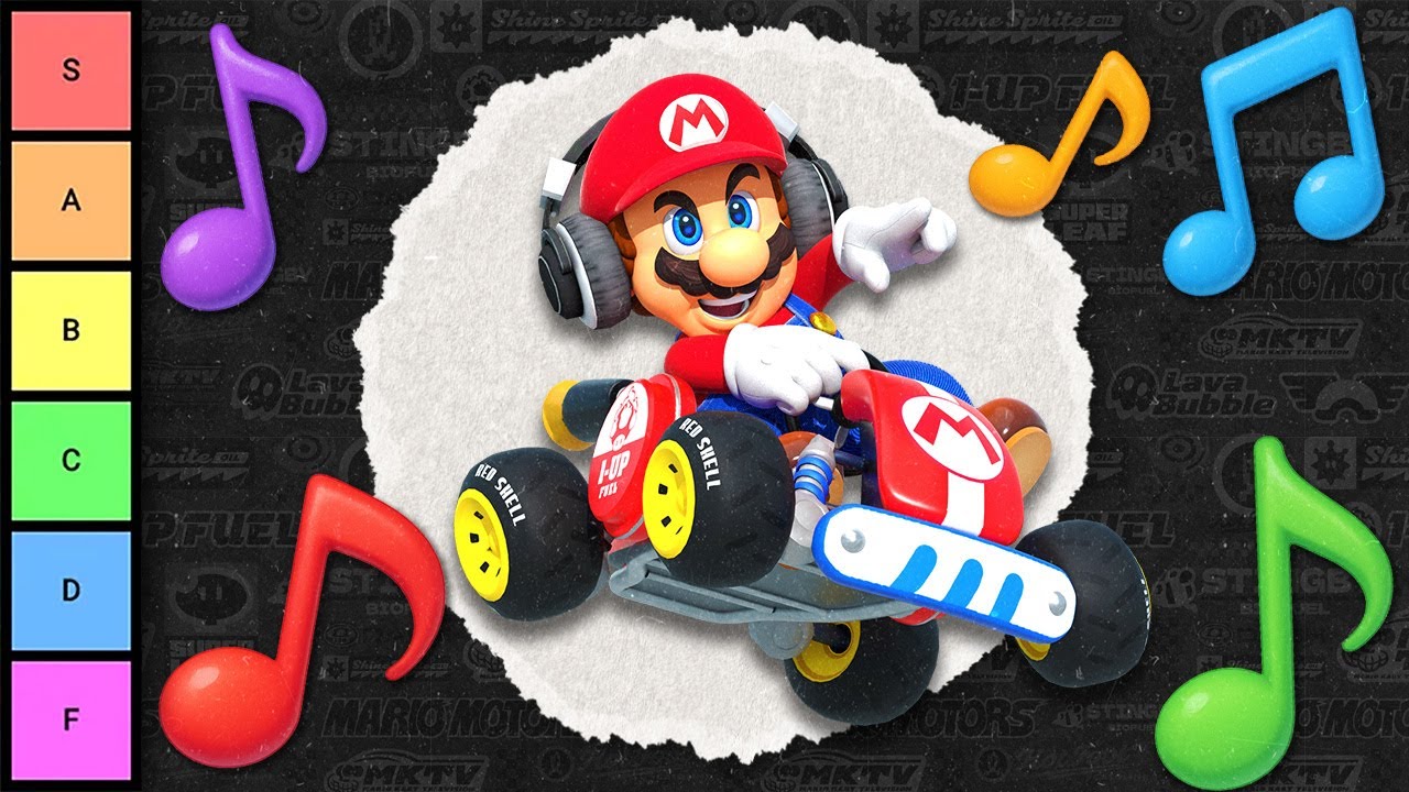 Список уровней музыки в Mario Kart World