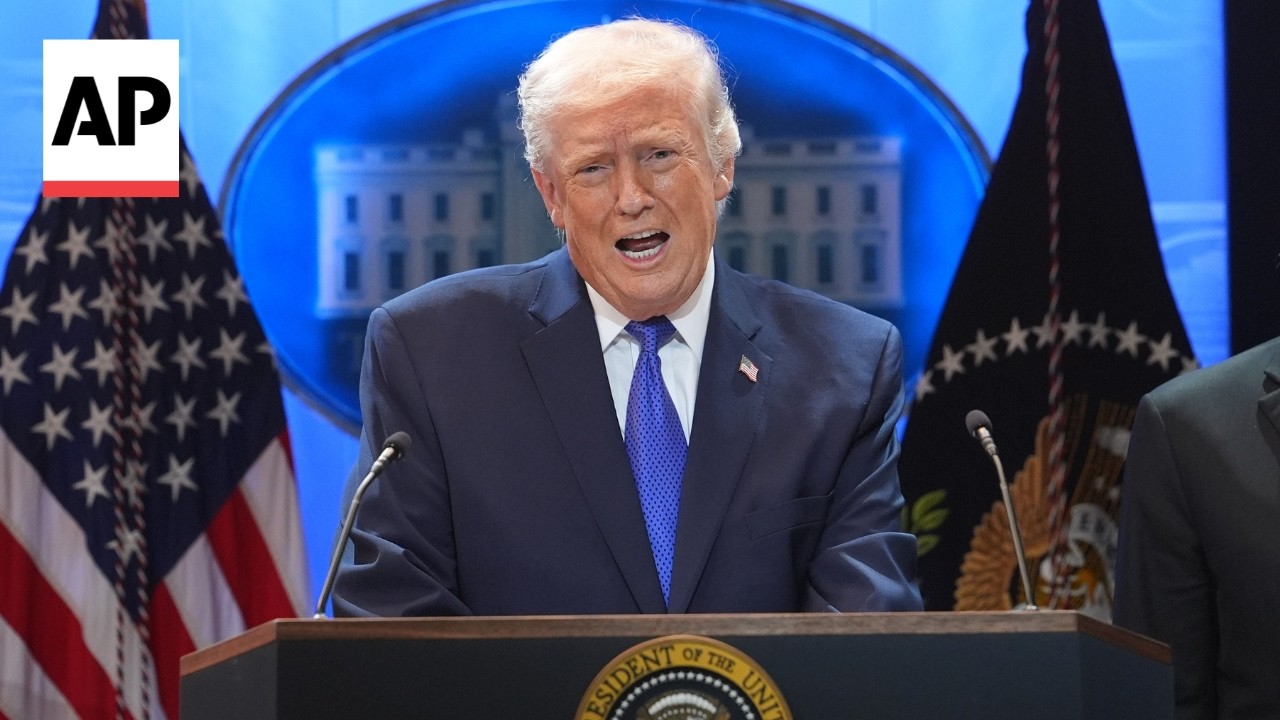 Trump says he's 'ashamed' after Supreme Court strikes down tariffs