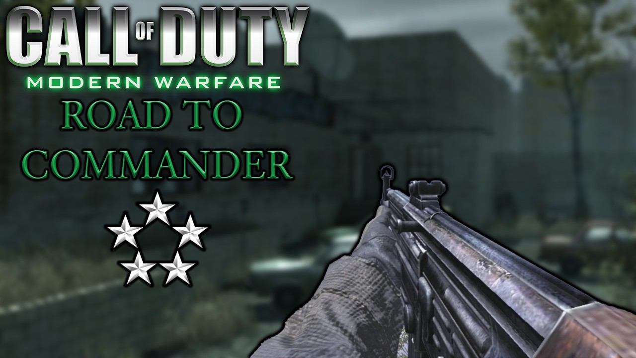 THE COMMUNITY WAS RIGHT ABOUT THE MP-44... | ROAD TO COMMANDER | CALL OF DUTY 4