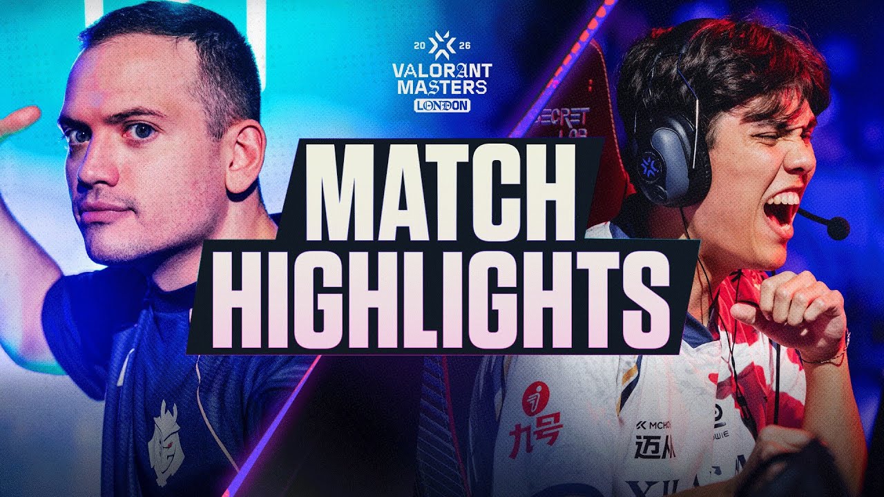 G2 vs. XLG | MATCH HIGHLIGHTS | VALORANT Masters London - Playoffs Stage