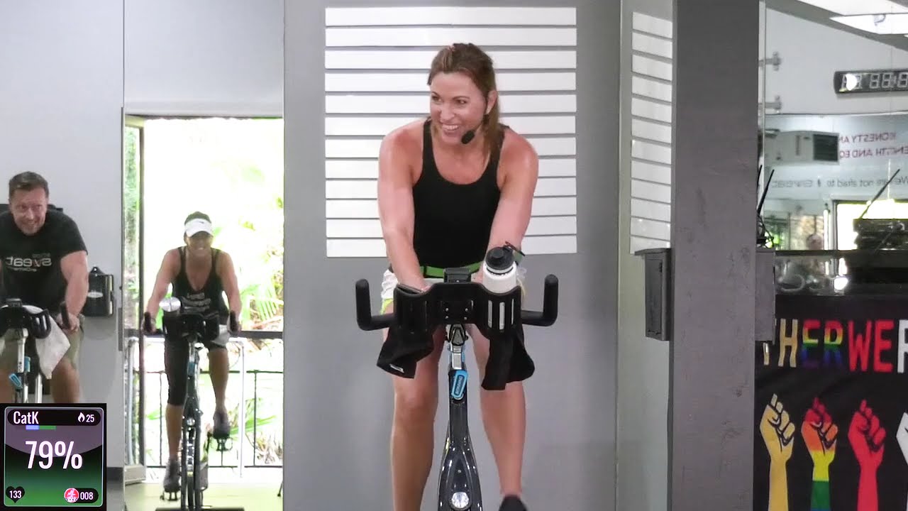 🔥MAX BURN II: 30 Min HIIT & Tabata Spin Class w/ Cat Kom!!