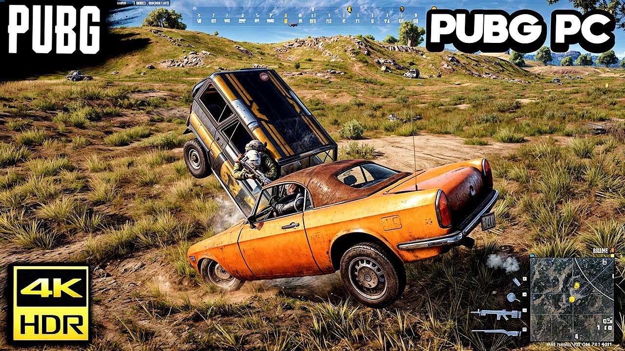 PUBG PC pero con CLIMA LLUVIA y ERANGEL 😍 Estos GRAFICOS SE VEN BRUTALES