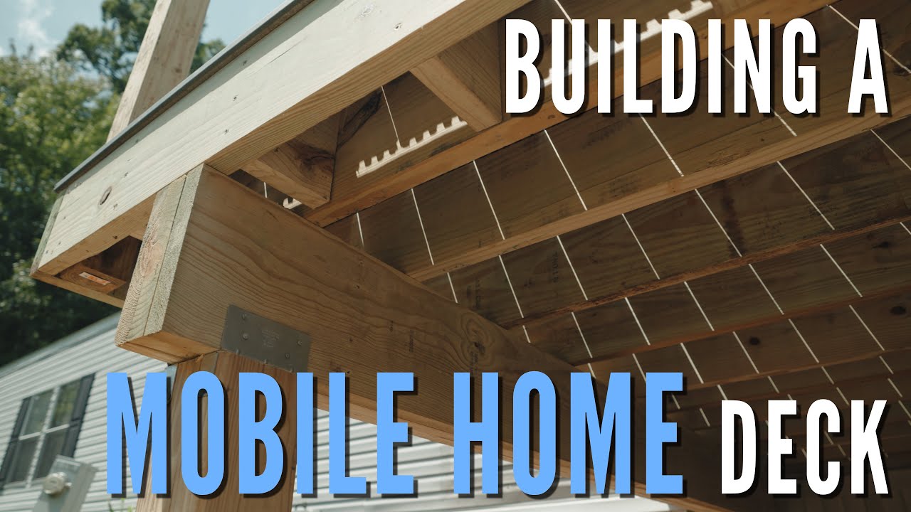 Building A Mobile Home Deck