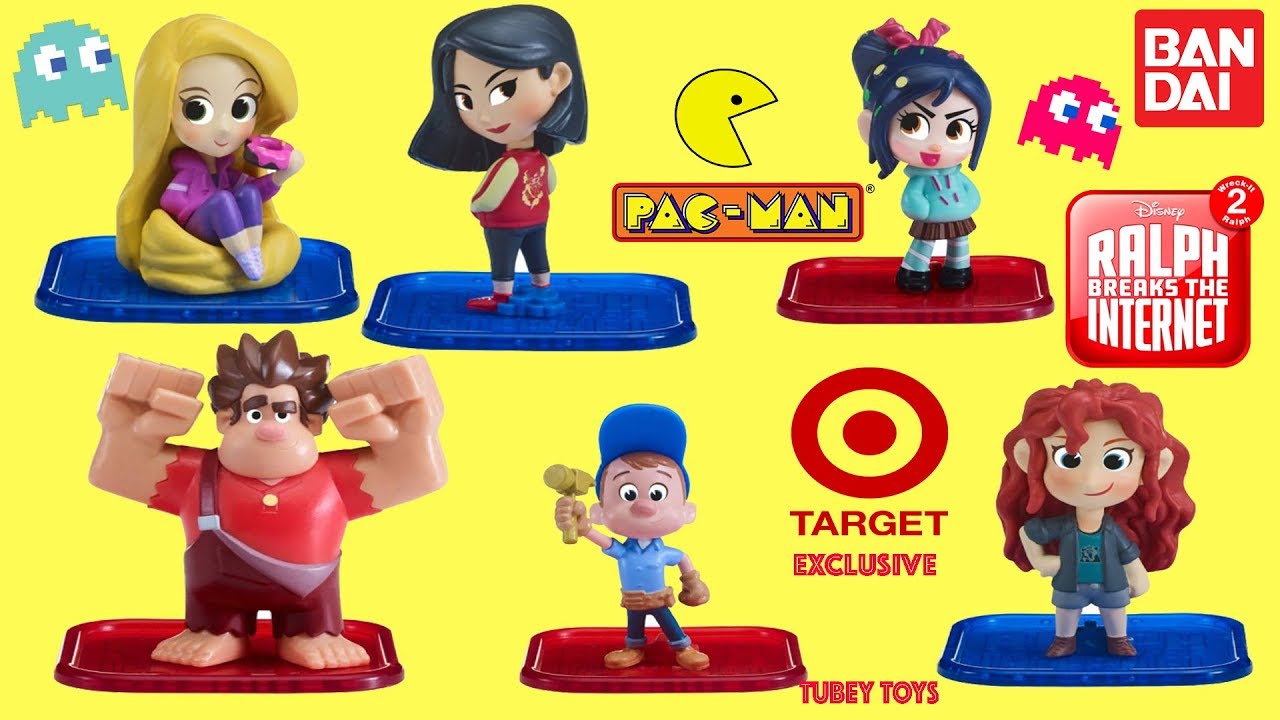 NEW! Wreck It Ralph 2 Ralph Breaks the Internet Power Pac Disney Princess PACMAN Gameplay Tubey Toys