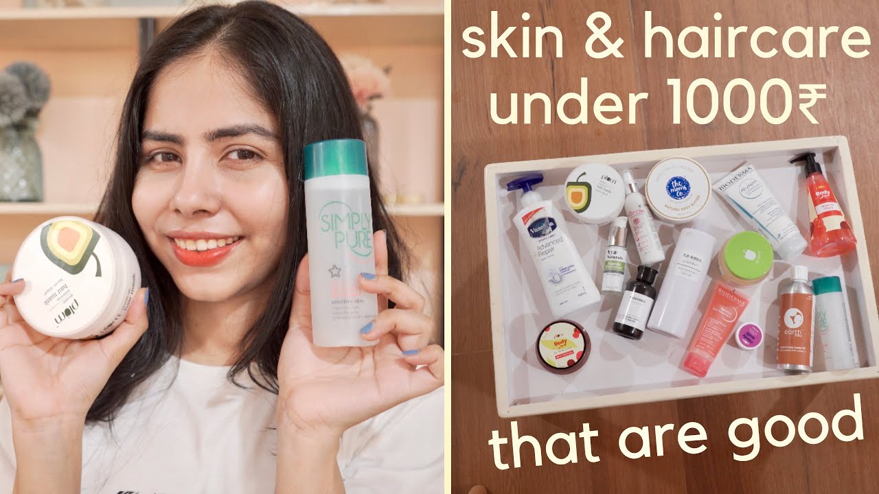 10 Skin & Haircare Products Under 1000₹ that are quite GOOD