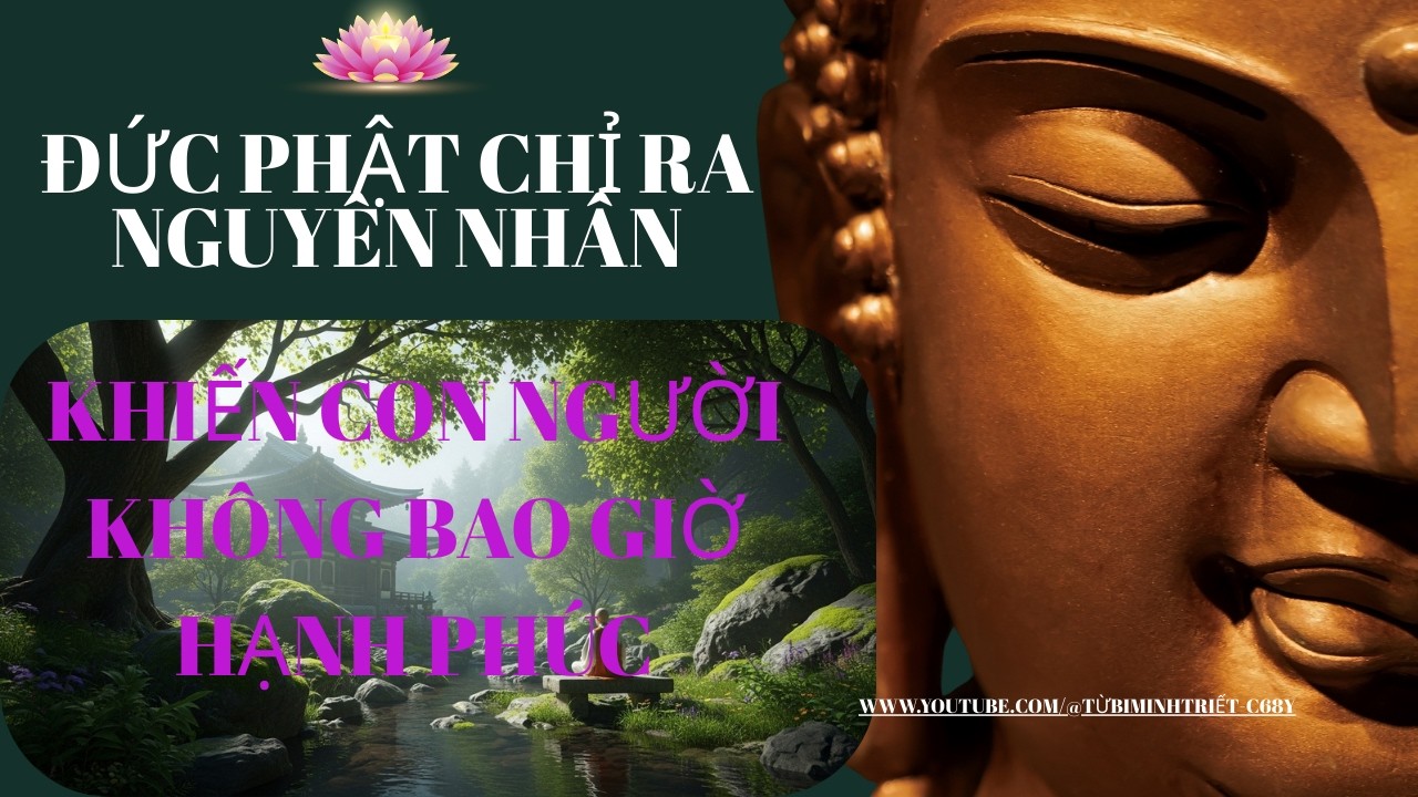 Đức Phật Chỉ Ra Nguyên Nhân Khiến Con Người Không Bao Giờ Hạnh Phúc| TỪ BI MINH TRIẾT